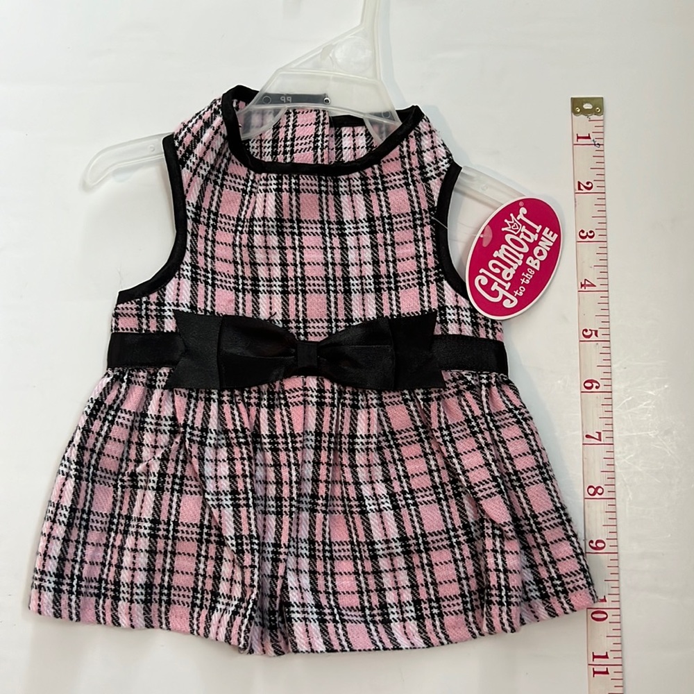 Glamour to the Bone Dog Dress (New) #406